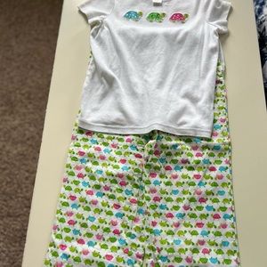 GymboreeCrop pants and top-size 8